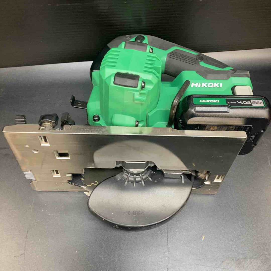HiKOKI(ハイコーキ) 10.8V 充電式 丸のこ C1205DA 125mm アグレッシブグリーン 軽量2.2kg 蓄電池2個・充電器・ケース付 C1205DA(2LSP)【川越店】