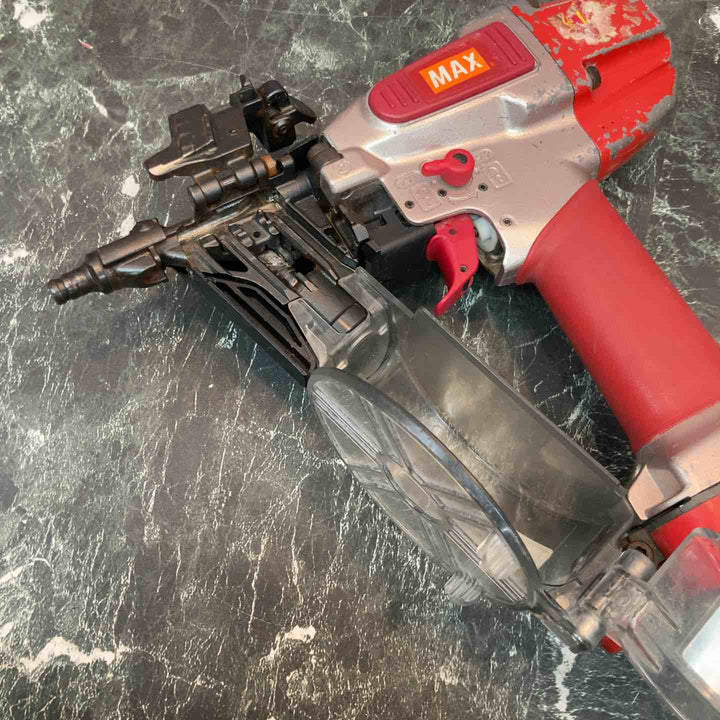 〇マックス(MAX) 高圧エア釘打ち機 HN-R38【八潮店】
