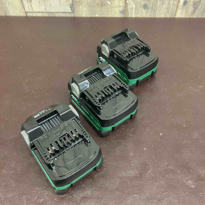 【未使用(店頭展示品)】ハイコーキ(HIKOKI ※旧:日立工機) リチウムイオンバッテリー 36V/2.5Ah BSL36A18X 3個まとめ 【東大和店】