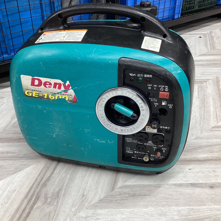 【店頭受取り限定】★デンヨー(Denyo) 発電機 GE-1600SS-IV (GE-1600-Ⅳ)【越谷店】