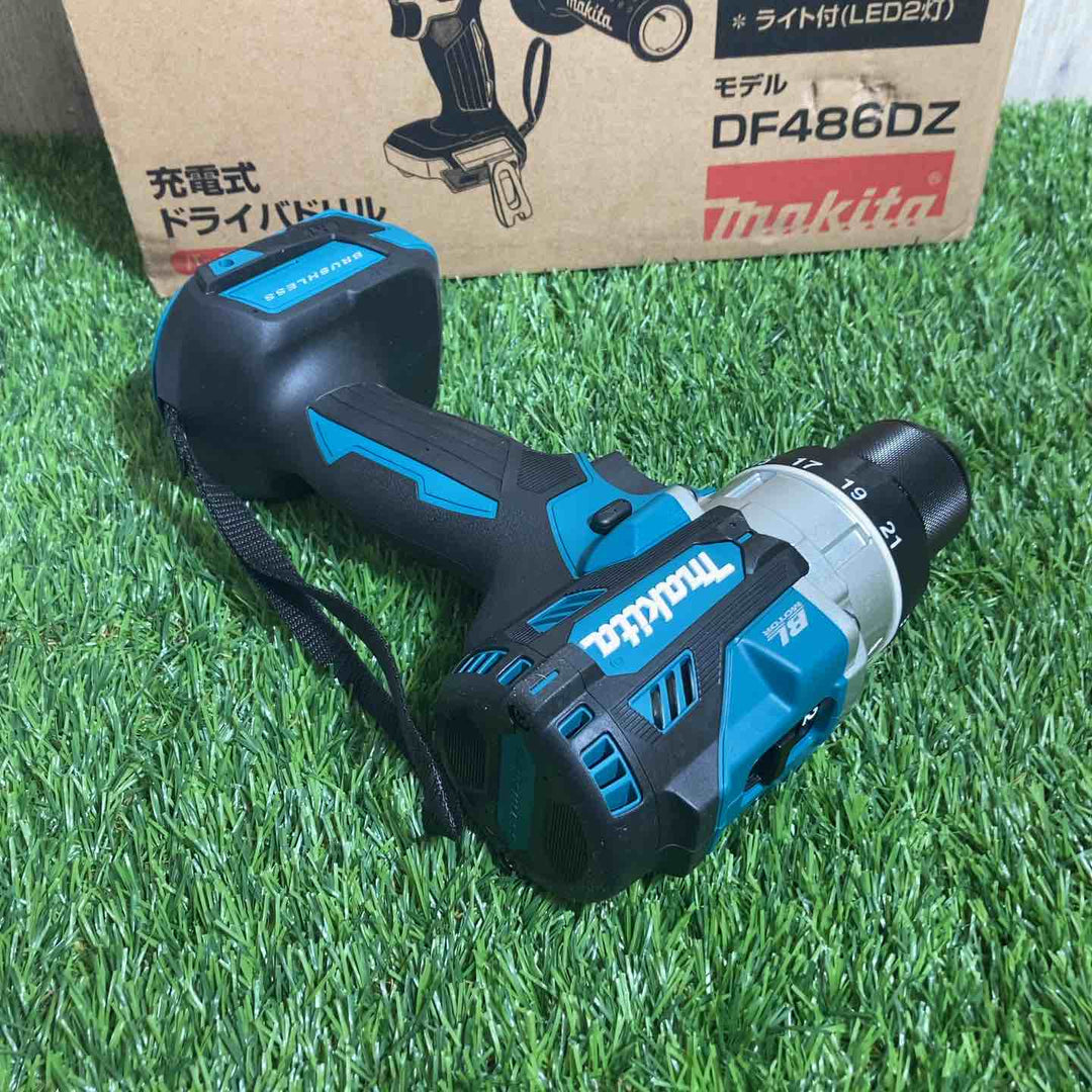 ★マキタ(makita) コードレスドリルドライバー DF486DZ　本体のみ【戸田店】