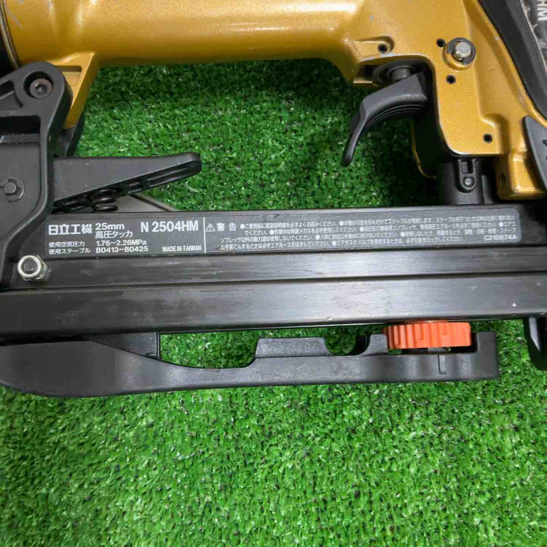 ★ハイコーキ(HIKOKI ※旧:日立工機) 高圧エアタッカ N2504HM【草加店】