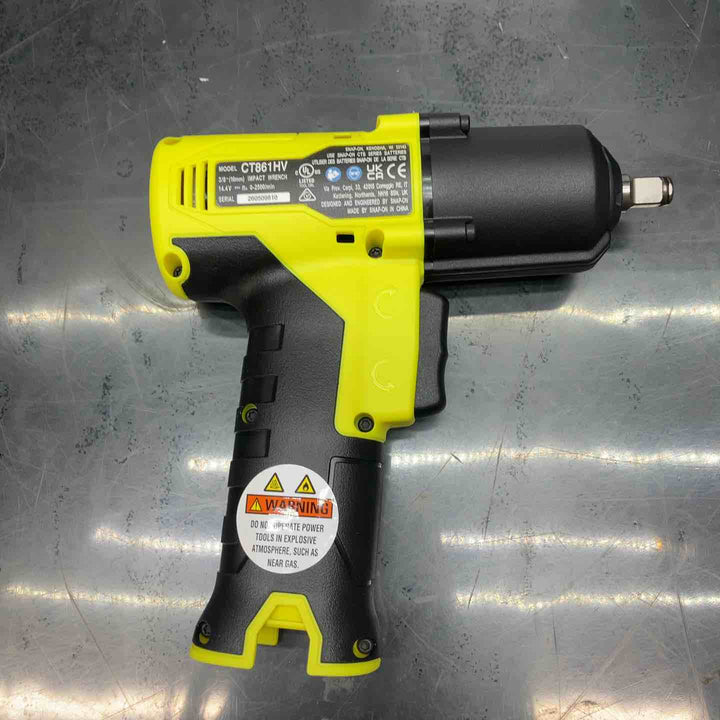 【未使用】スナップオン充電式電動インパクトドライバ(本体)イエローCT861HVDB【川越店】