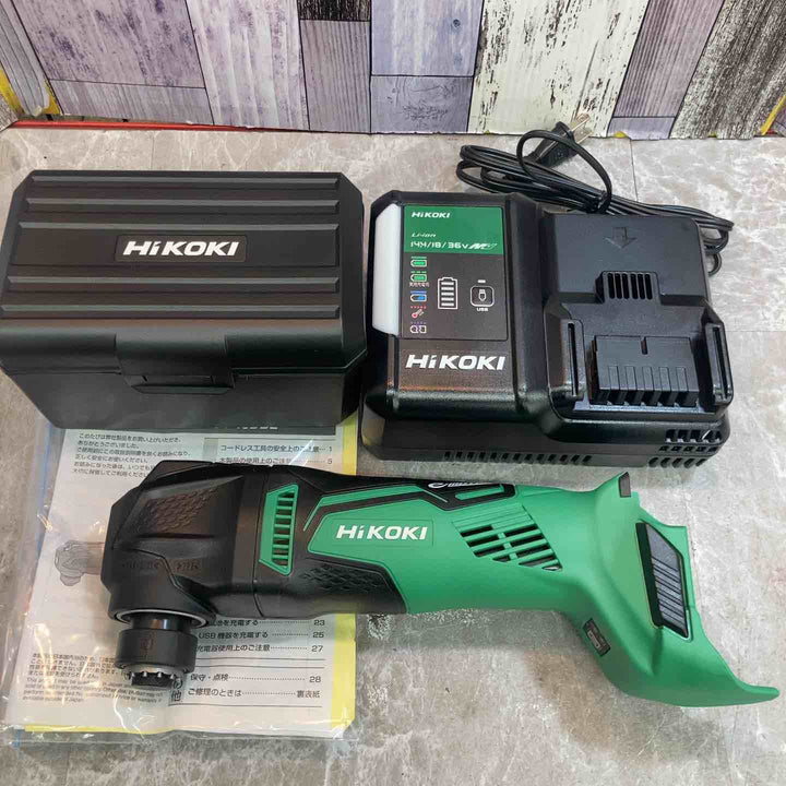 【未使用品】★ハイコーキ HIKOKI 18V コードレスマルチツール CV18DBL 付属品内容要確【八潮店】