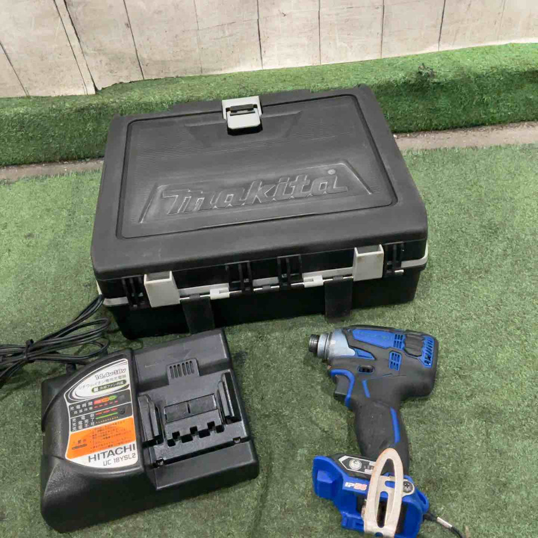 ◇ハイコーキ(HIKOKI ※旧:日立工機) コードレスインパクトドライバー WH18DDL2(NN)(SB) ソリッドブルー 動作確認済【川口店】
