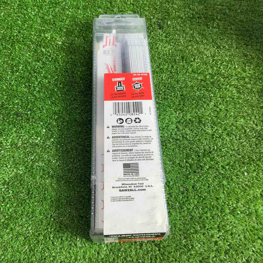 ◇ミルウォーキー(Milwaukee) レシプロソー替刃 9インチ 18TPI 25枚入り/48-00-8788【草加店】