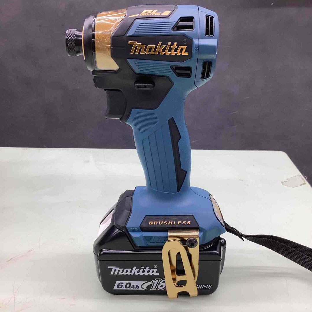 ★マキタ(makita) コードレスインパクトドライバー TD173DGXPB LXT20周年記念限定カラー  プレミアムブルー【越谷店】