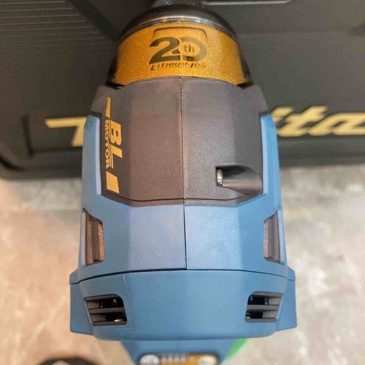 【未使用品】 本体+ケース マキタ makita コードレスインパクトドライバー TD173DZPB LXT20周年記念 プレミアムブルー【八潮店】