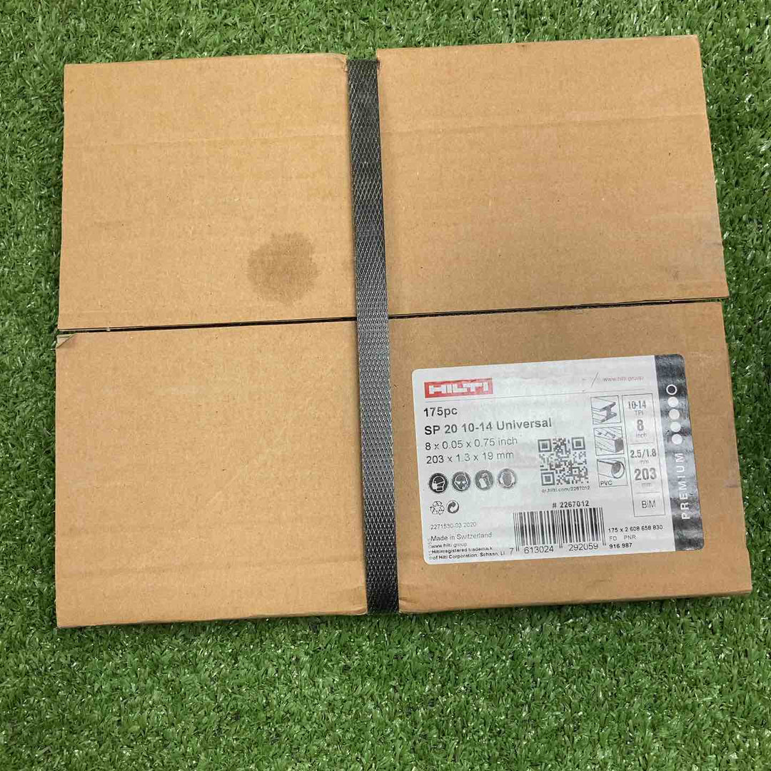 ◇ヒルティ(HILTI) レシプロソーブレード SP20 10-14Univaesal(175pc) 203mm×1.3mm×19mm #2267012【川崎店】