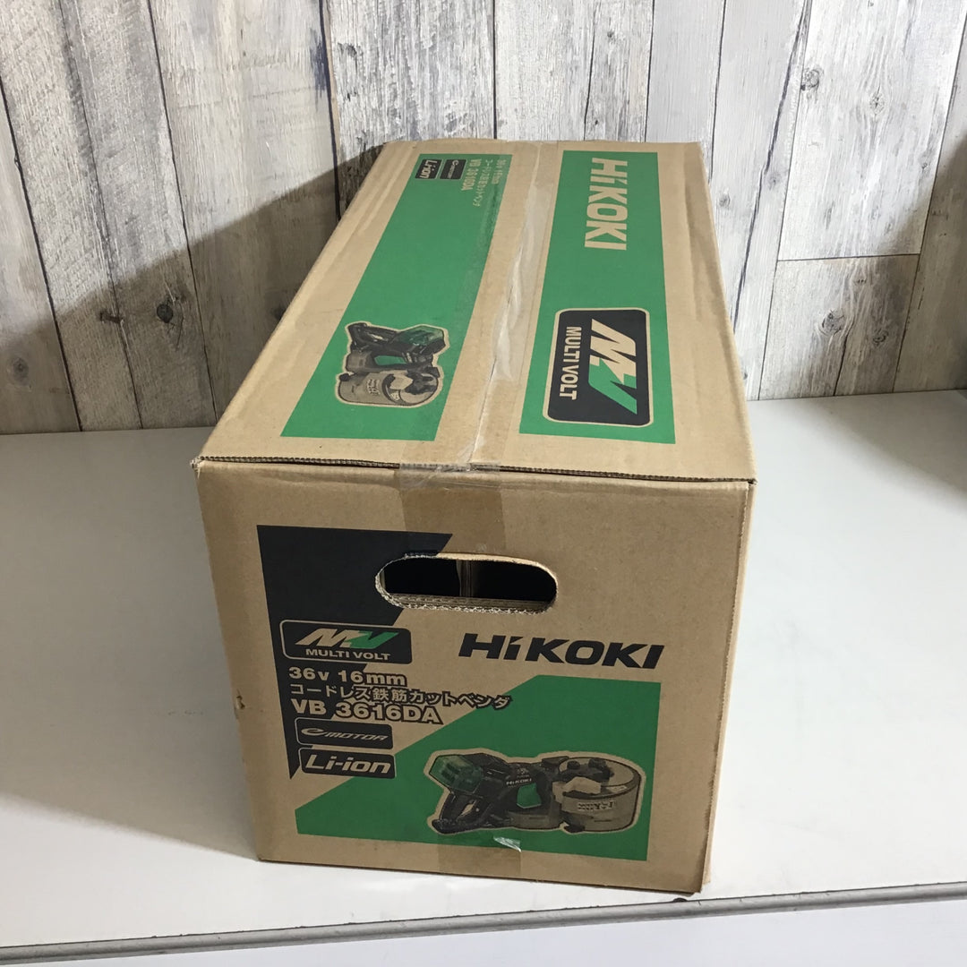 ★ハイコーキ(HIKOKI ※旧:日立工機) コードレス鉄筋カットベンダ VB3616DA(NN)【川口店】