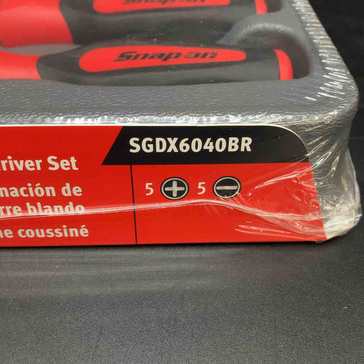 【未使用品】スナップオン(Snap-on) コンビネーションソフトグリップドライバー 10本セット SGDX6040BR【川越店】