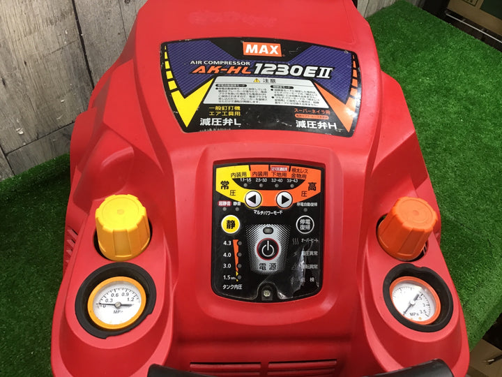 ★マックス(MAX) エアコンプレッサー AK-HL1230E2【富山店】◇レジ