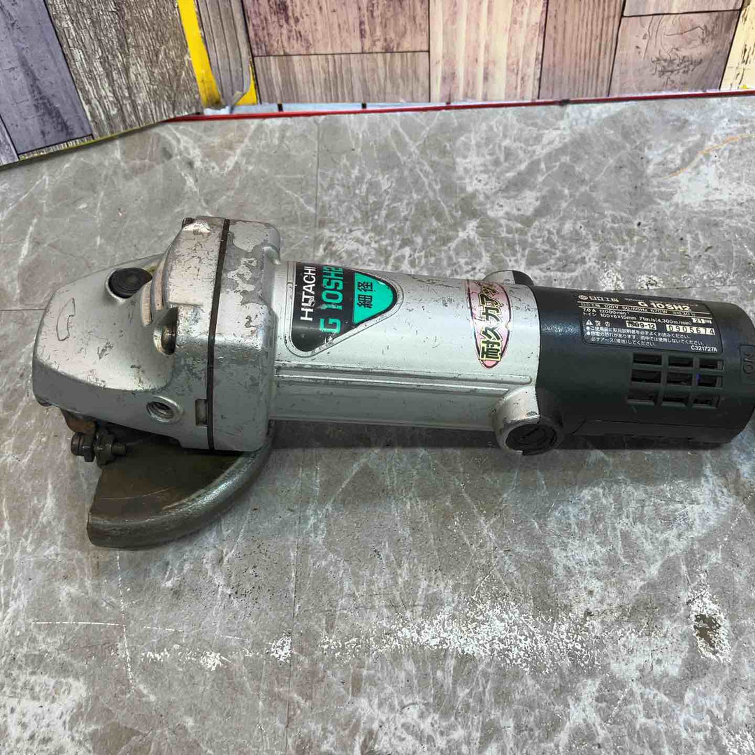 ◇ハイコーキ(HIKOKI ※旧:日立工機) ディスクグラインダー 100mm G10SH2 細径【八潮店】