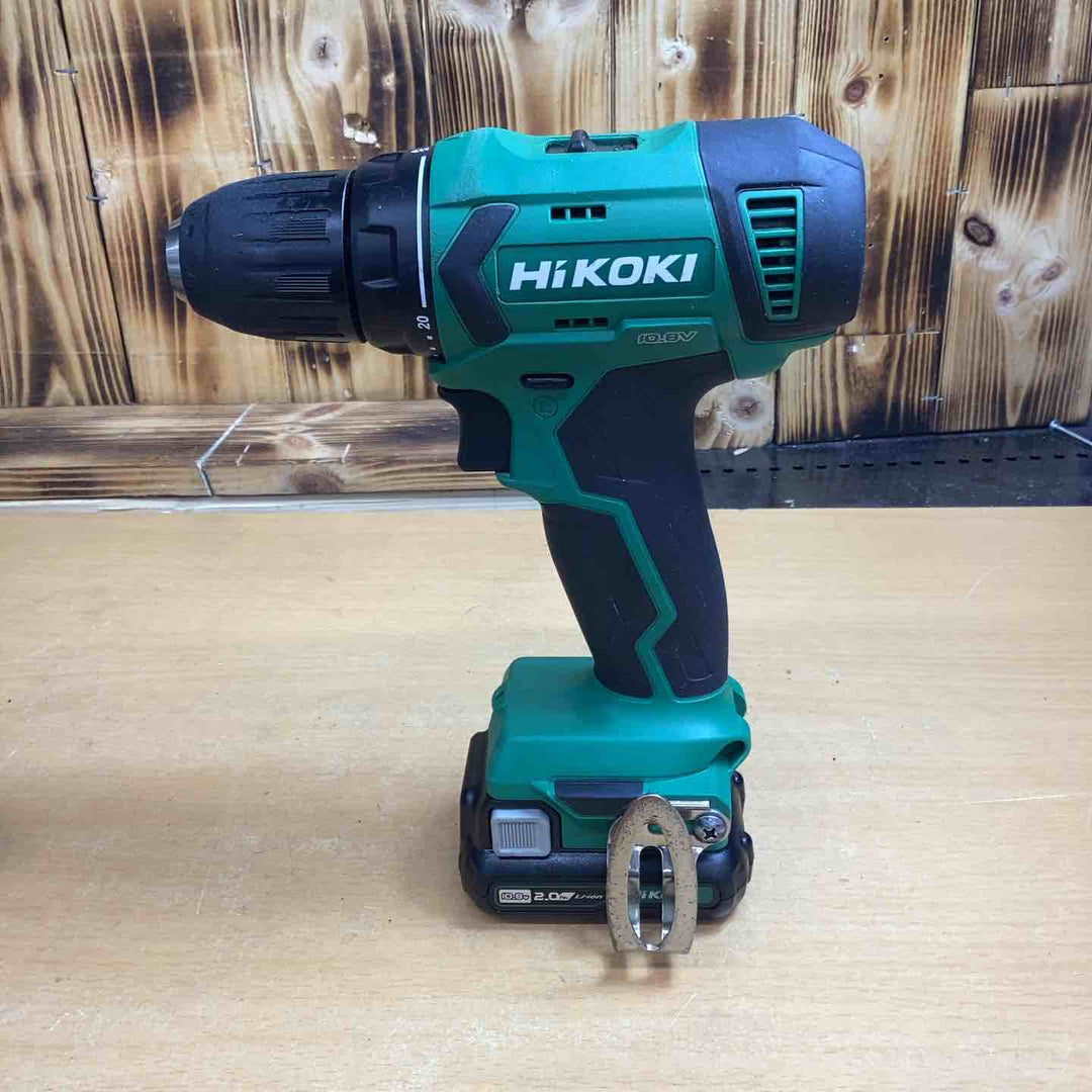 ◇ハイコーキ(HIKOKI ※旧:日立工機) コードレスドリルドライバー DS12DA(2BS)【越谷店】