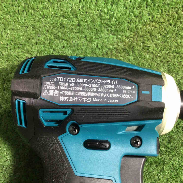 ★マキタ(makita) コードレスインパクトドライバー TD172DRGX【川口店】