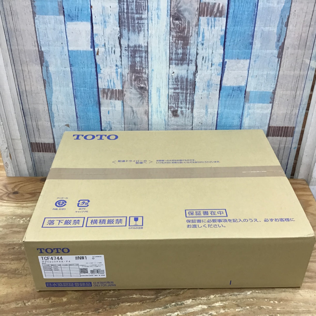 □TOTO ウォシュレット アプリコット F4 TCF4744 #NW1 ホワイト①【柏店】