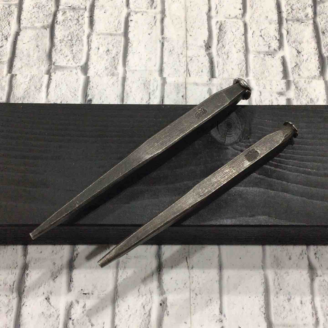 清忠 釘〆 2本組 角 たこ口 約165mm/約148mm 【川口店】