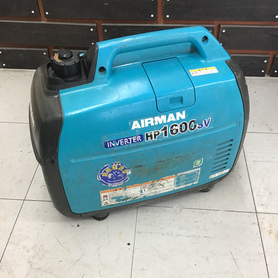 【中古品】◎メンテ済み◎ 北越工業/エアーマン インバーター発電機・HP1600SV 【鴻巣店】