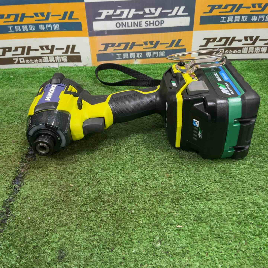 ★ハイコーキ(HIKOKI ※旧:日立工機) コードレスインパクトドライバ スパイダーイエロー WH36DD(2XHYSZ)【草加店】