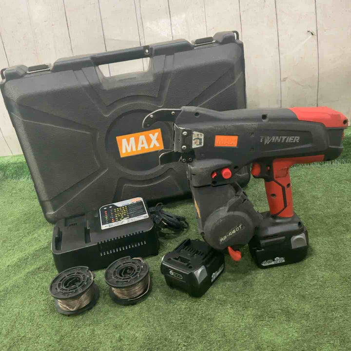 ★マックス(MAX) 鉄筋結束機 ツインタイア RB-440T-B2C/1415A 14.4V 動作確認済【川口店】
