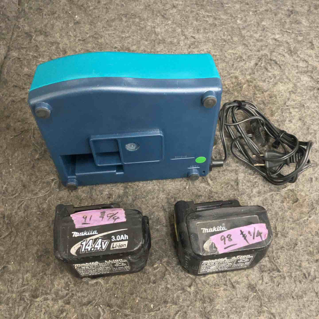 【現状品】★マキタ(makita) コードレスインパクトドライバー TD130DRFXR ケース(14.4V3.0Ahバッテリー*2[98(寿1/4)][91(寿0/4)]、充電器)【鴻巣店】