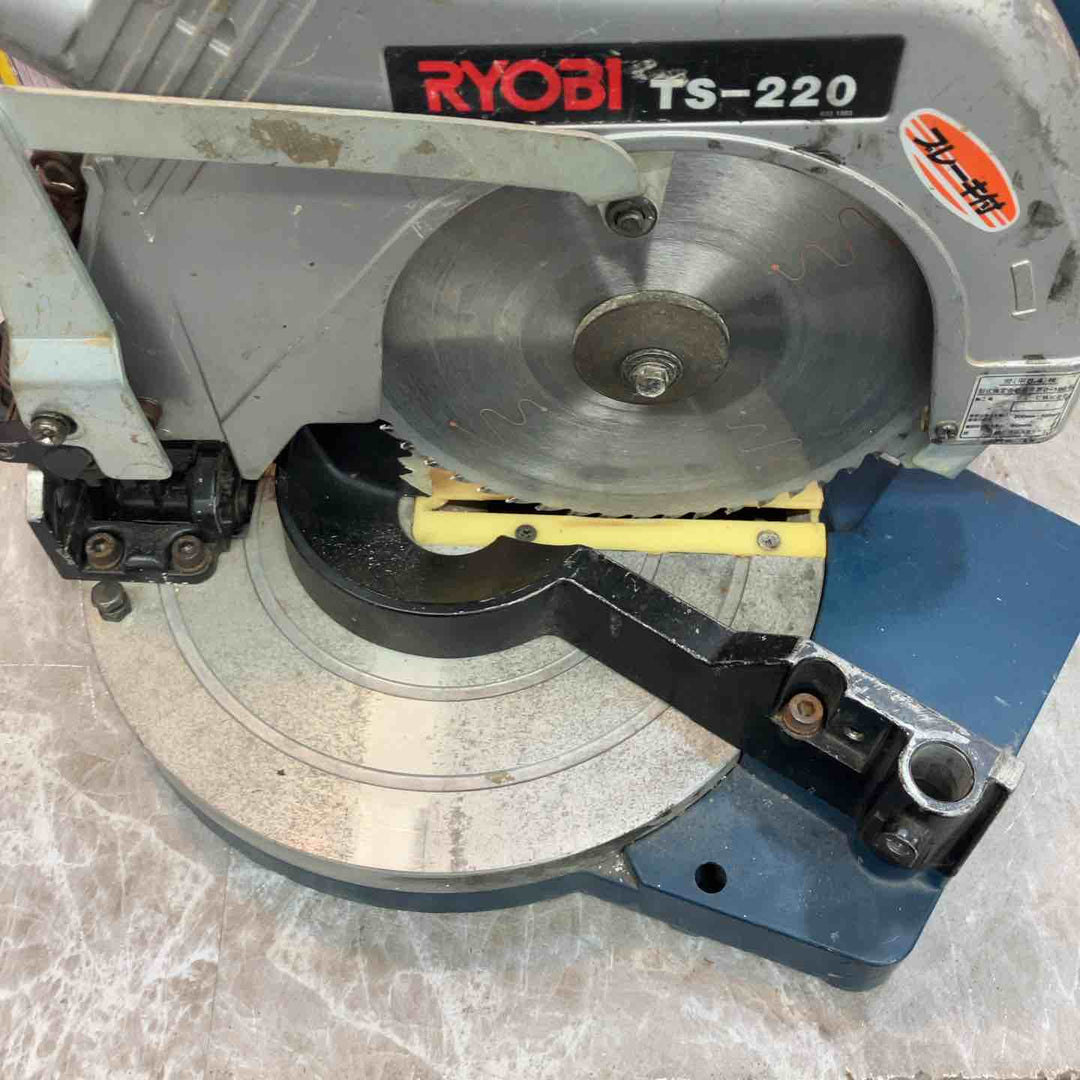 ◇リョービ(RYOBI) 卓上丸ノコ TS-220【八潮店】