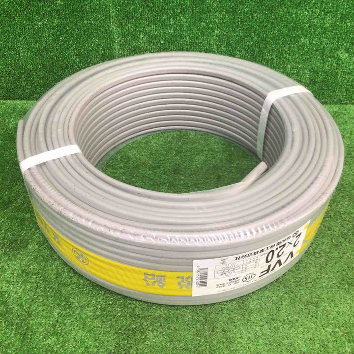 【未使用品】 協和 VVFケーブル 2芯×2.0mm(他メーカー) 【鴻巣店】