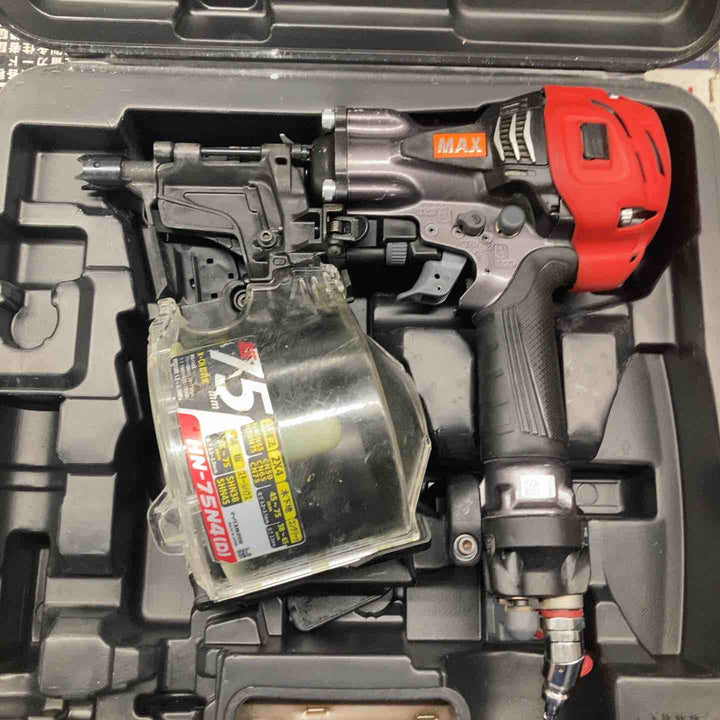 ★マックス(MAX) 高圧エア釘打ち機 HN-75N4(D)-G【戸田店】