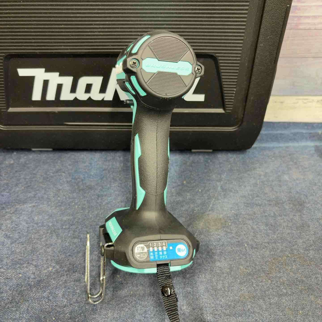 ◇マキタ 18V コードレスインパクトドライバ TD173DZTB ターコイズブルー 【本体+ケースのみ】【八潮店】