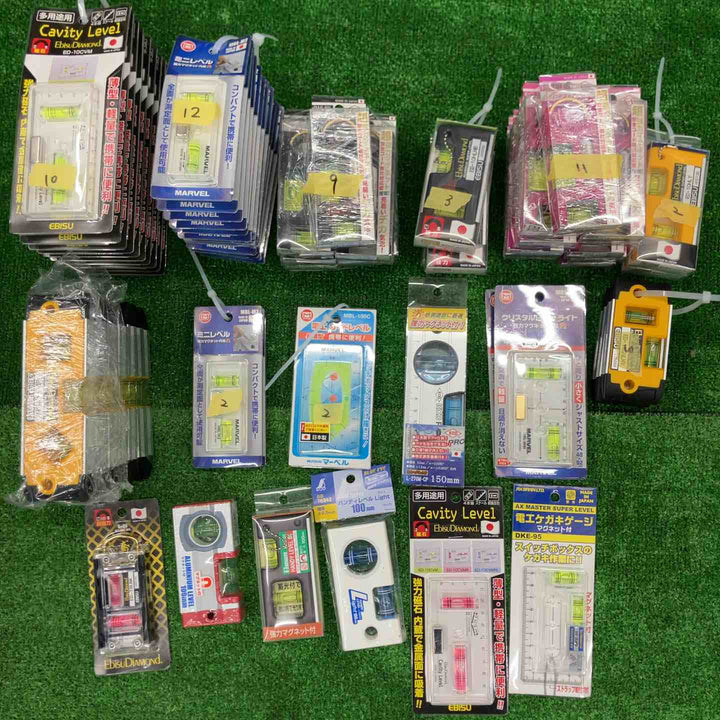 マーベル シンワ エビスなど 水平器 70点まとめ クリスタルレベル 電工ケガキゲージなど【桶川店】