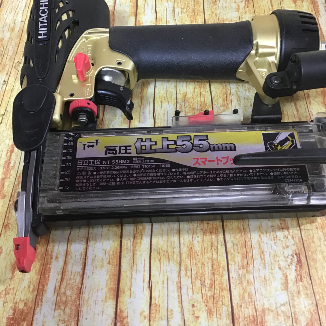 ★ハイコーキ(HIKOKI ※旧:日立工機) 高圧フィニッシュネイラ NT55HM2【川崎店】