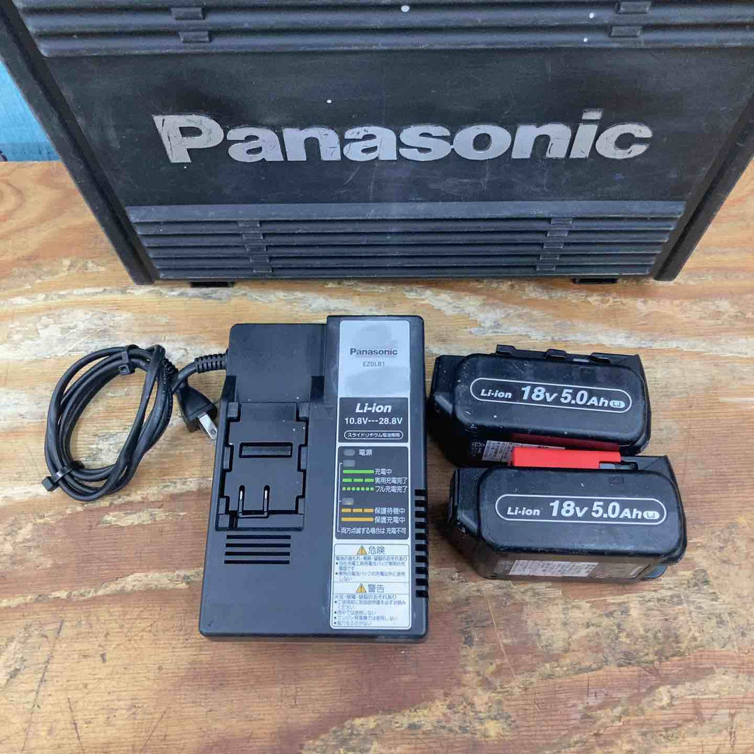 【中古品】★パナソニック(Panasonic) コードレスドリルドライバー EZ74A3LJ2G-R 18V フルセット【柏店】