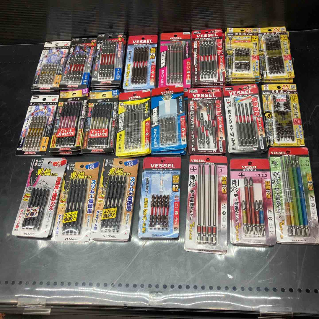 ▼ビット5本入り×100個まとめ売り！ANEX アネックス 龍靭 VESSEL ベッセル サキスボ等♪ +インパクト用【川越店】
