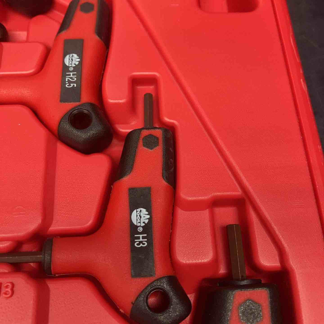 ◇マックツール(MAC TOOLS) メトリック T-ハンドル スピードヘックス レンチ8本セット SHKTBM8PT