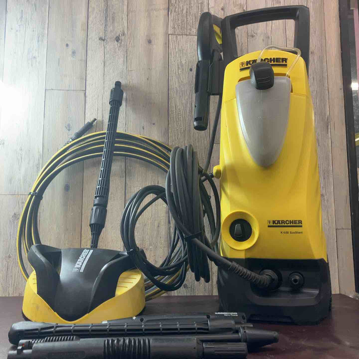 【中古品】ケルヒャー(KARCHER) 高圧洗浄機 K4.00EcoSilent 50Hz アタッチメント付属【東大和店】