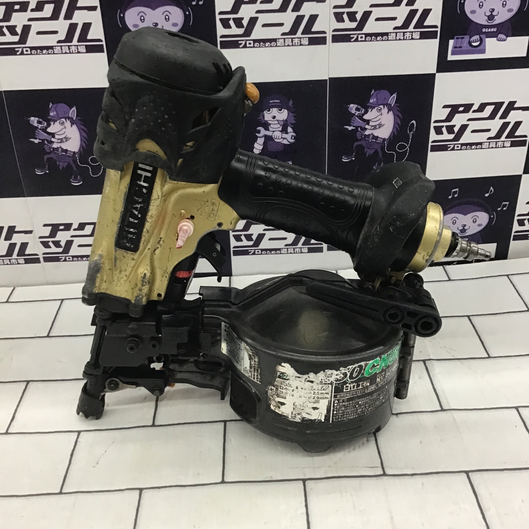 ★ハイコーキ(HIKOKI ※旧:日立工機) 高圧エア釘打ち機 NV50HMC【所沢店】