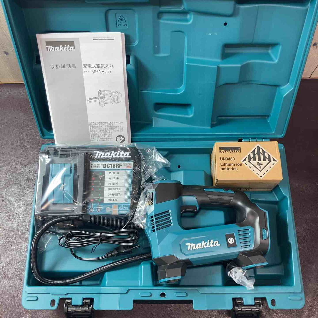 【未使用(店頭展示品)】 マキタ(makita) コードレス空気入れ MP180DRG 【東大和店】