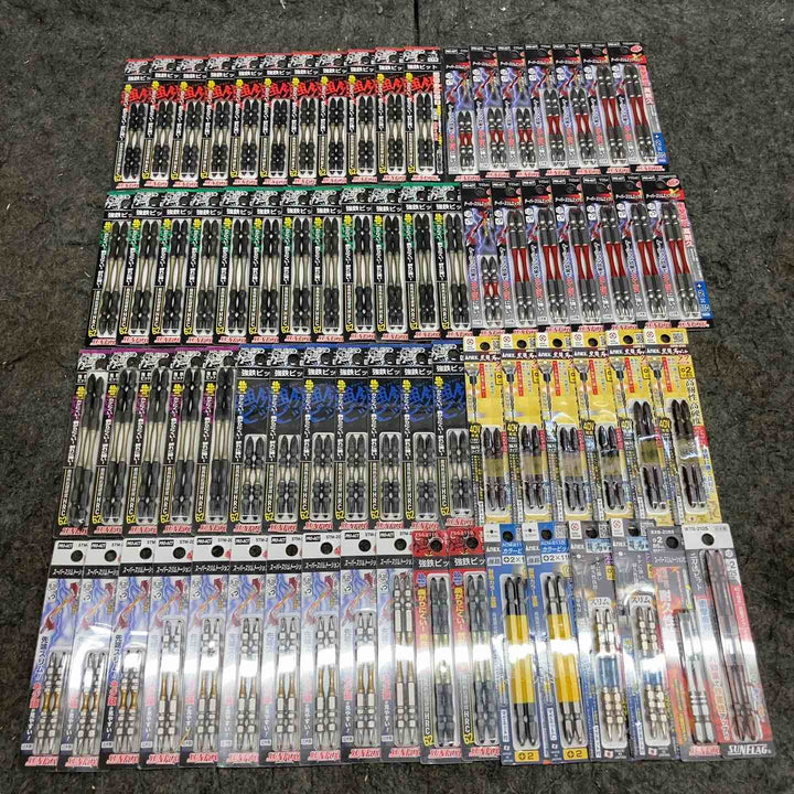 【未使用品】 ANEX/新亀製作所 インパクトビット(+2) 73パック 2本入 (計146本) 18V・40V対応 【鴻巣店】