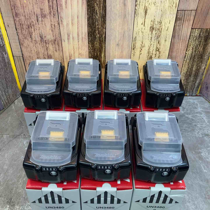 【未使用品】7個セット マキタ makita リチウムイオンバッテリー 18V 6.0Ah 商品詳細要確認【八潮店】