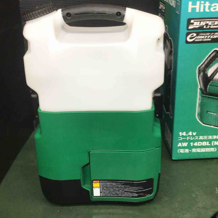 ◇ハイコーキ(HIKOKI ※旧:日立工機) 充電式高圧洗浄機 AW14DBL(NN)【戸田店】
