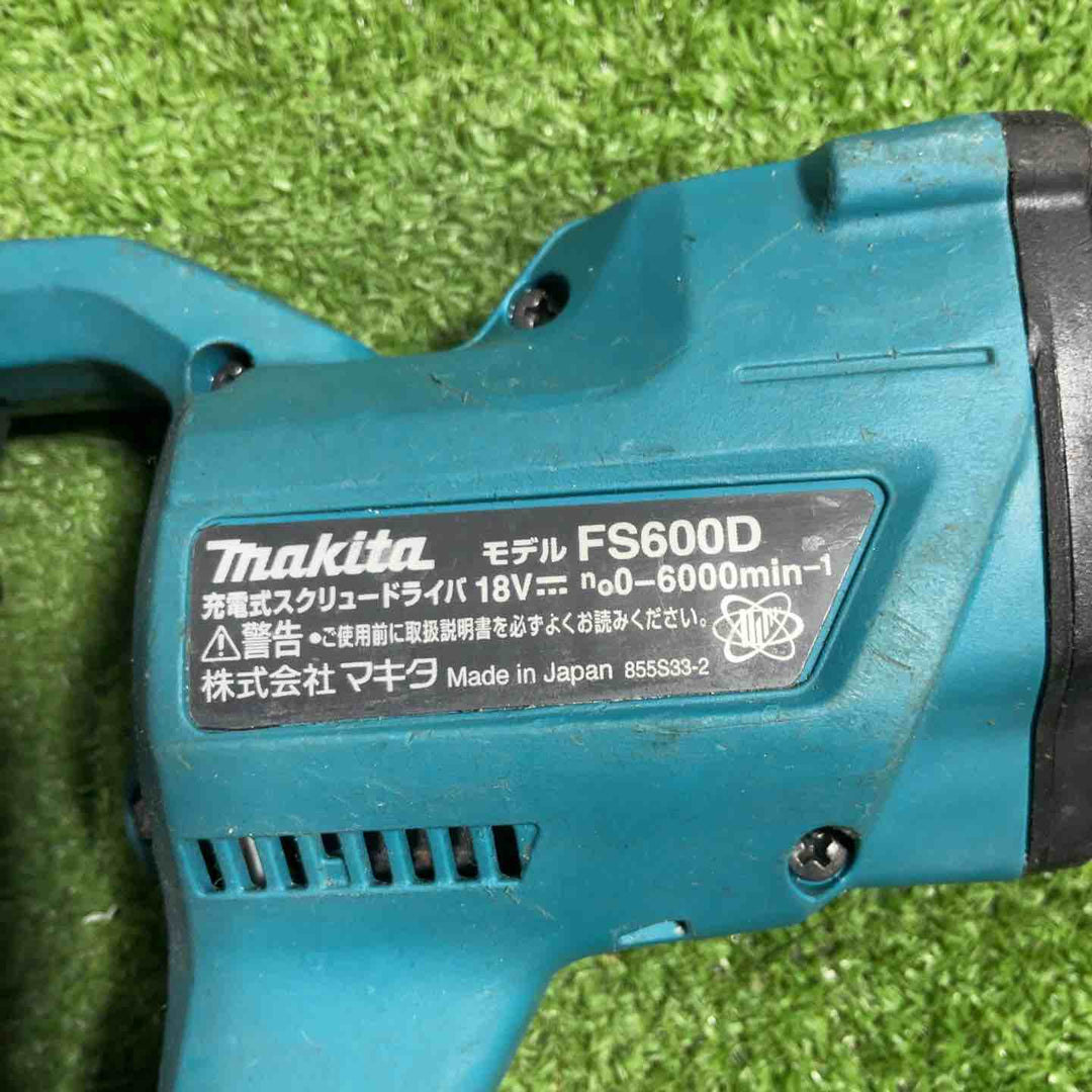 ★マキタ(makita) コードレススクリュードライバー FS600DZ 18V 動作確認済み【川口店】