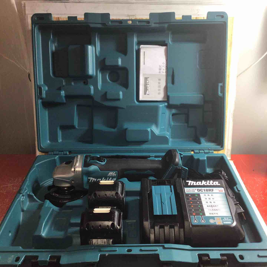マキタ(makita) 100mmコードレスディスクグラインダ GA404DRGXN【川崎店】