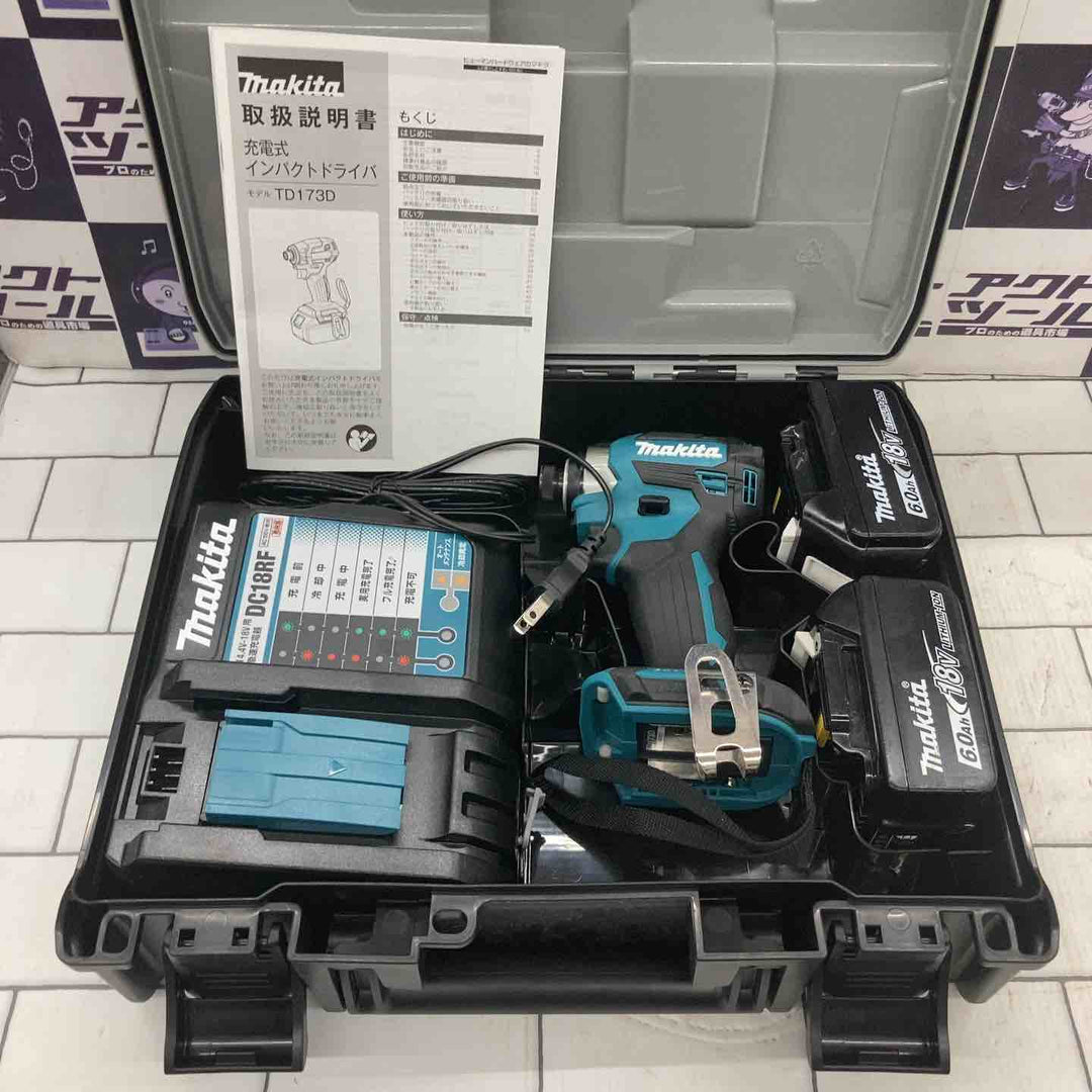 ★マキタ(makita) コードレスインパクトドライバー TD173DRGX【所沢店】