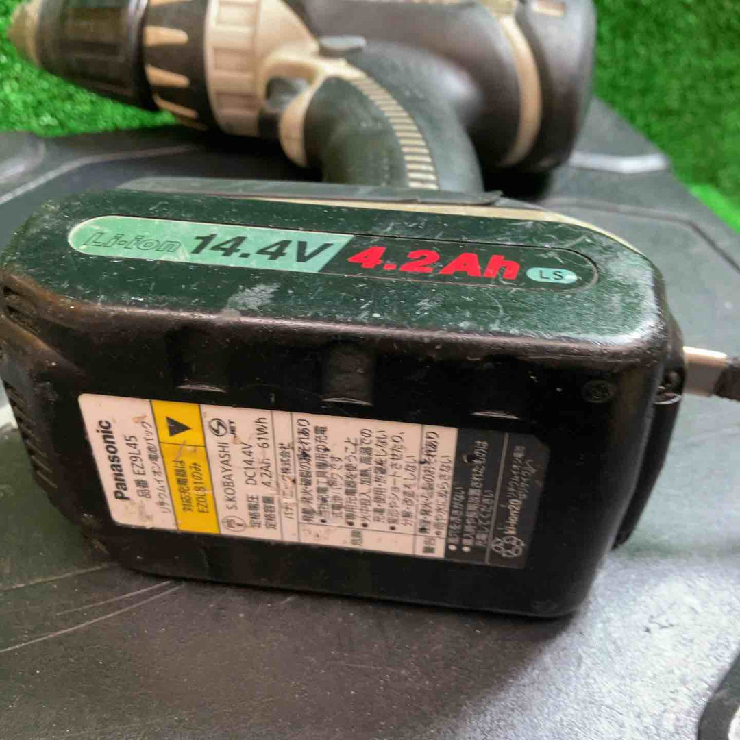 【中古品】パナソニック(Panasonic) コードレスドリルドライバー EZ7441LJ2S-H　動作確認済み【川越店】