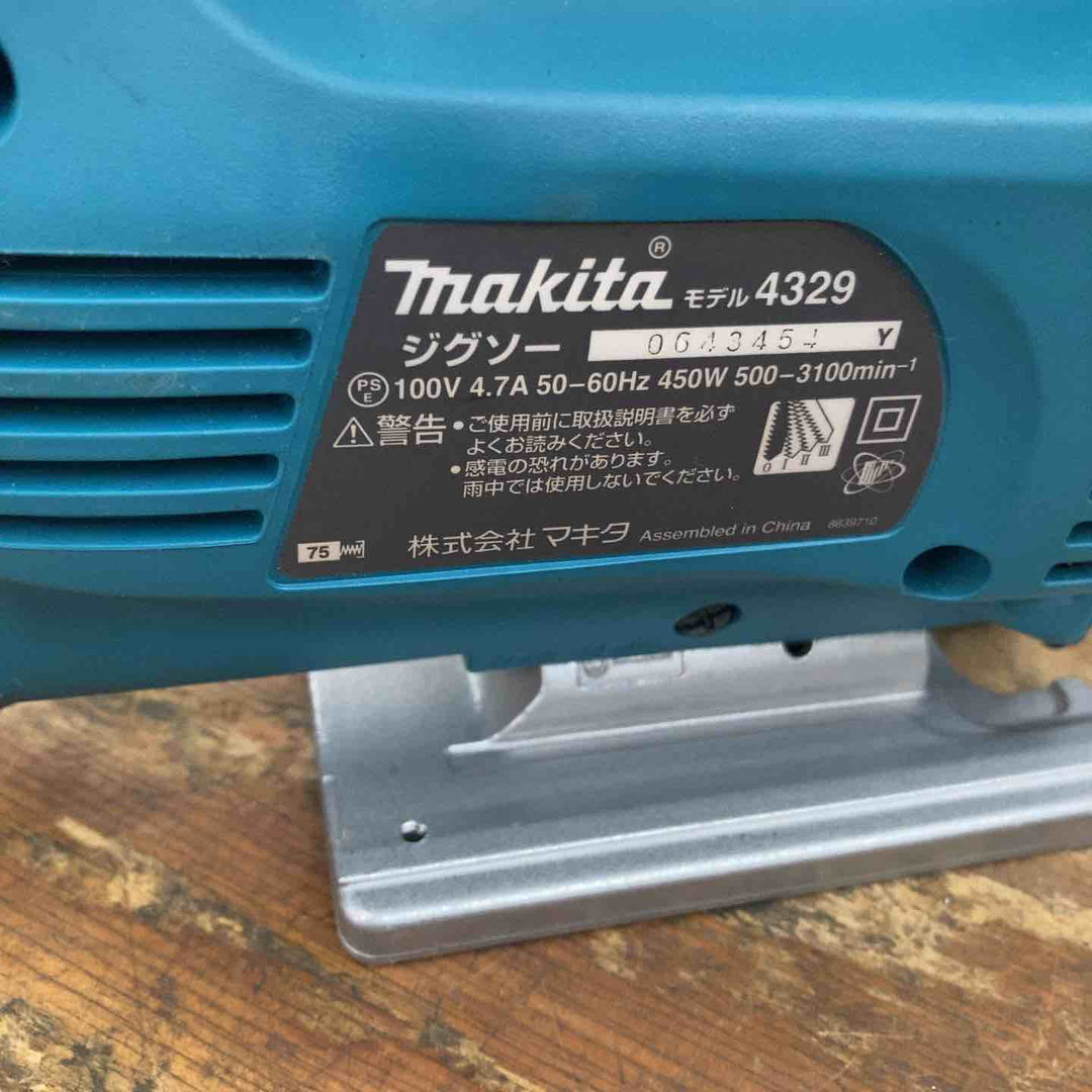 ◇マキタ(makita) ジグソー オービタル付 4329【柏店】