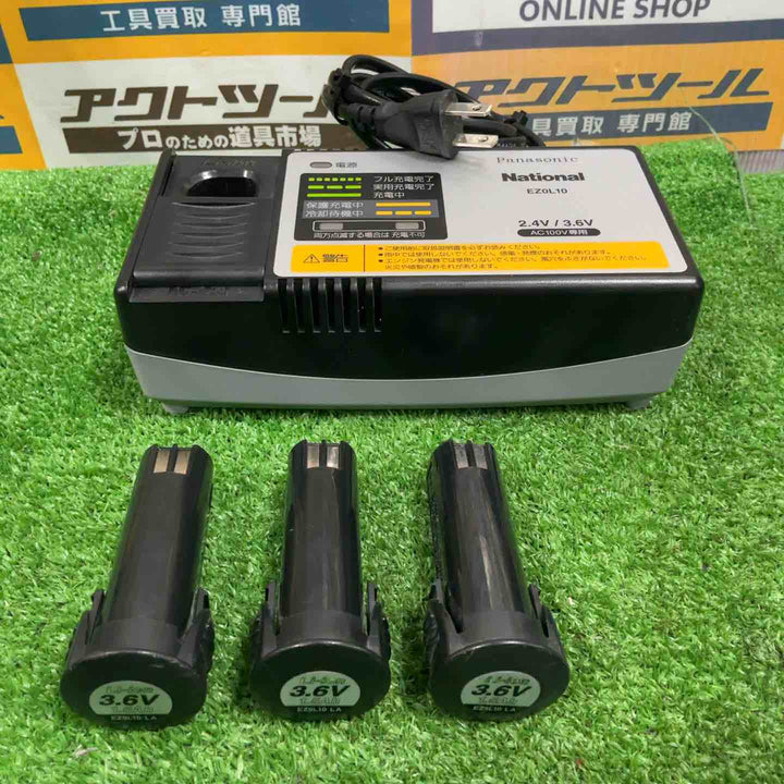 ◇パナソニック(Panasonic) コードレススティックドリルドライバー 3.6V グレー EZ7410LA2SH1【草加店】