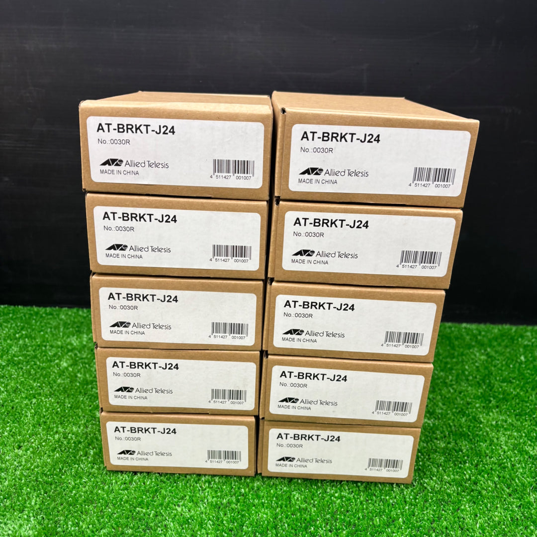 【未使用】Alld Telesis アライドテレシス  壁設置ブラケット　AT-BRKT-J24 10個セット【電材館越谷店】