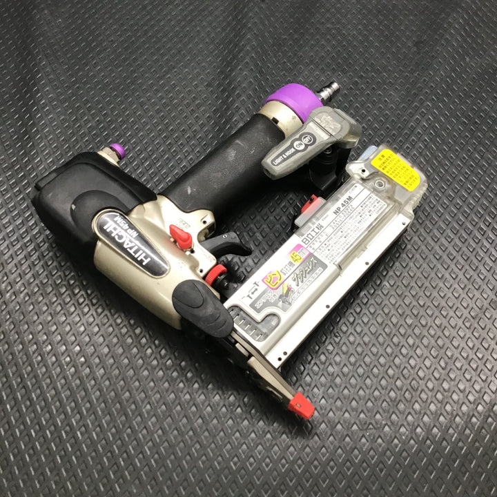 【現状品】 ハイコーキ/HIKOKI ※旧:日立工機 常圧ピンネイラ NP45M 【鴻巣店】