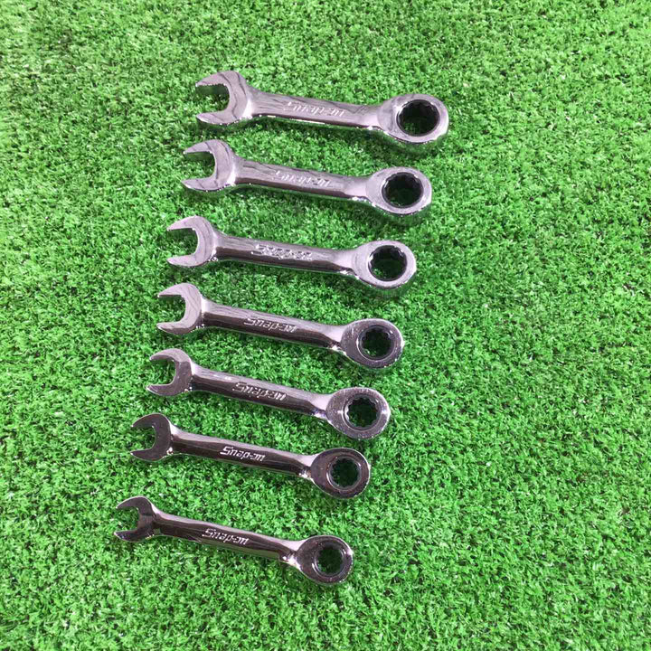 スナップオン(Snap-on) ミジェットコンビネーションギアレンチ7本セット OXIRM707【川口店】