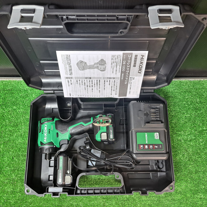 ハイコーキ (HiKOKI) コードレスドライバドリル 10.8V DB12DD2BS【岩槻店】